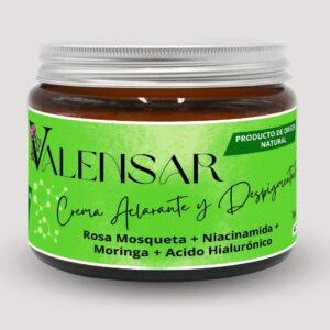 Crema natural aclarante y despigmentante Valensar