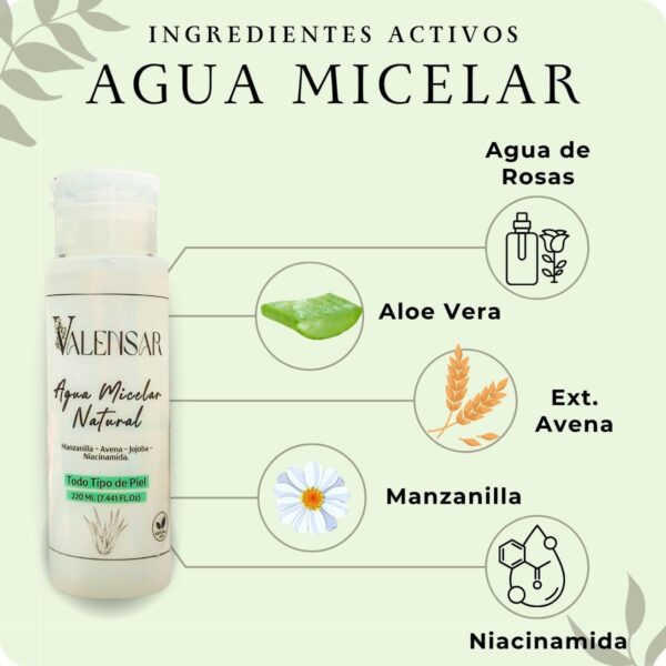 Agua Micelar Natural - Imagen 3
