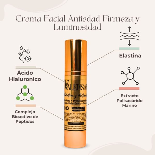 Crema natural nutritiva y antioxidante para el día Valensar - Imagen 4